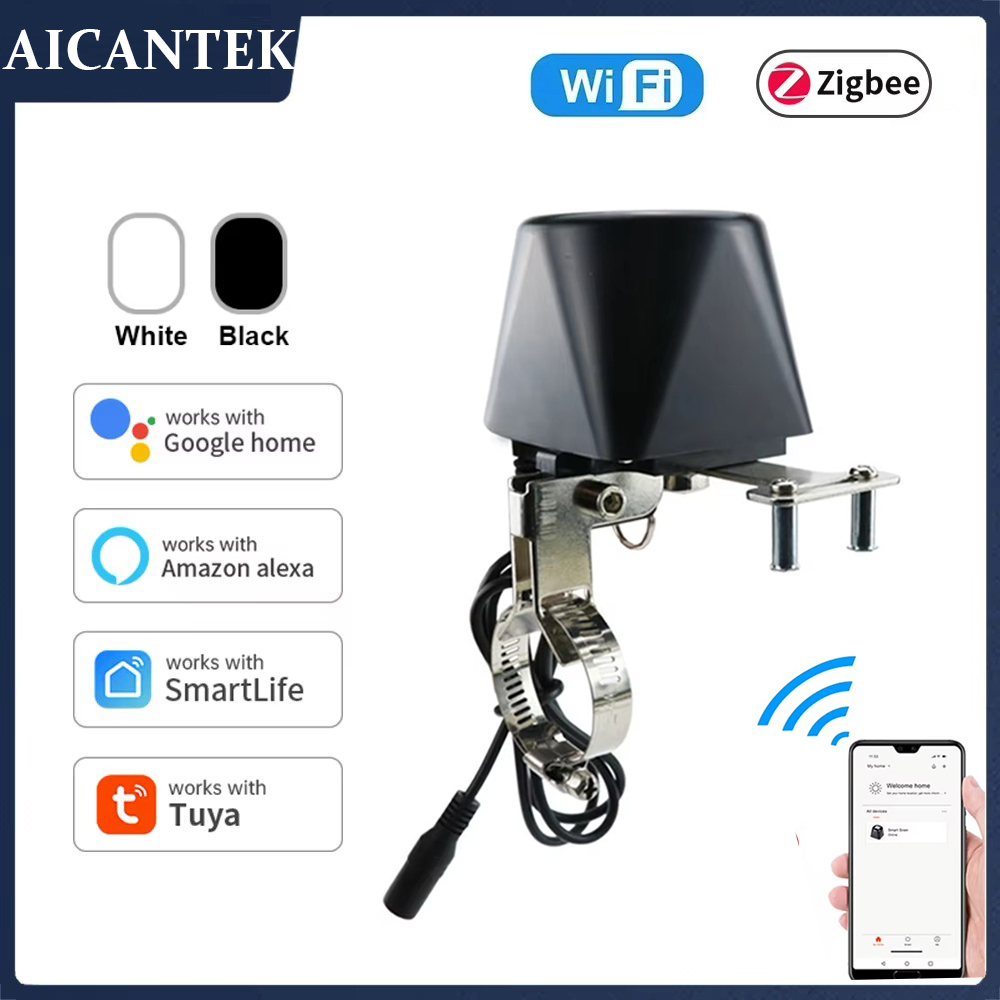 Smart Garden Tap - Tuya Zigbee または Wifi ウォーターバルブ ガス遮断ボールバルブ