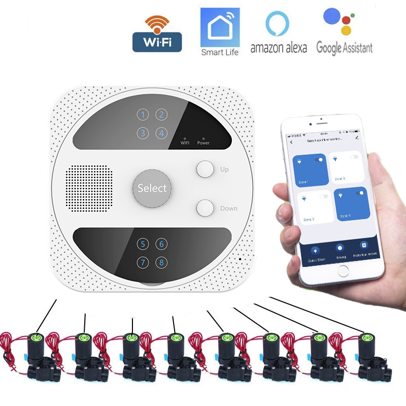 Smart Garden Refill - Wifi付きのインテリジェント散水タイマー,庭の灌漑コントローラー,散水バルブ,灌漑システム