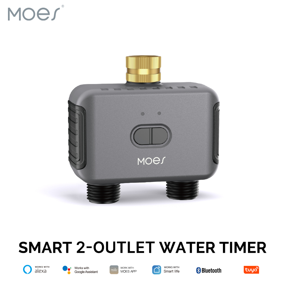 Smart Garden Refill - Moes-インテリジェントガーデンスプリンクラー,Bluetooth,双方向ウォーターバルブ,プログラム可能なタイマー,フィルター,雨の遅延,自動灌漑制御