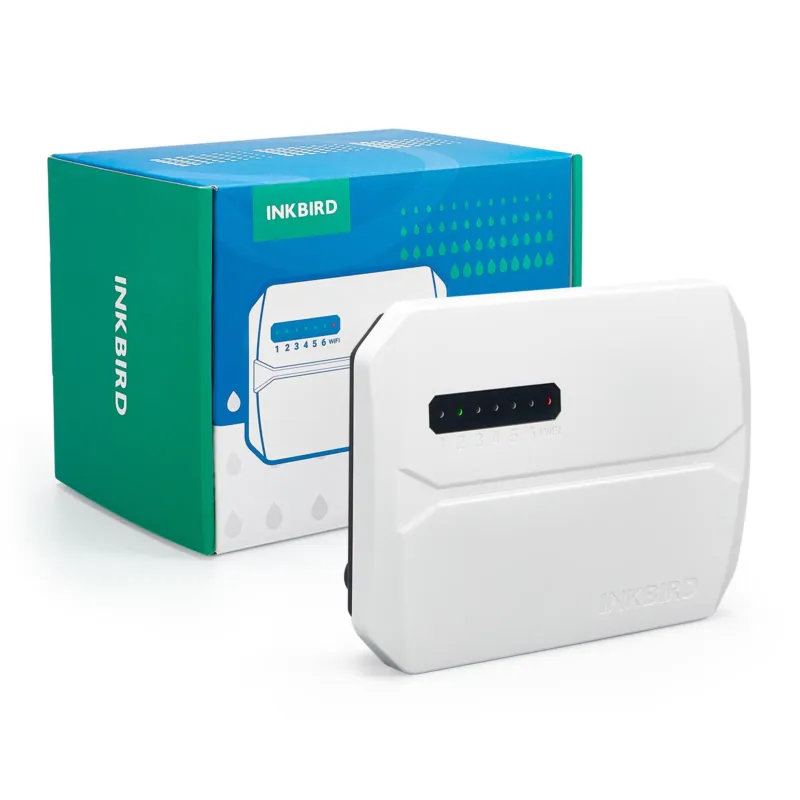 Smart Garden Irrigation - インクバード IIC-600-WIFI 6ゾーン スマートWiFi接続灌漑コントローラー（芝生・庭用）