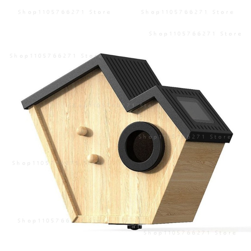 カメラ付きスマートバードハウス、ソーラー電源ワイヤレス屋外鳥 - Smart Garden Box のレビューと価格