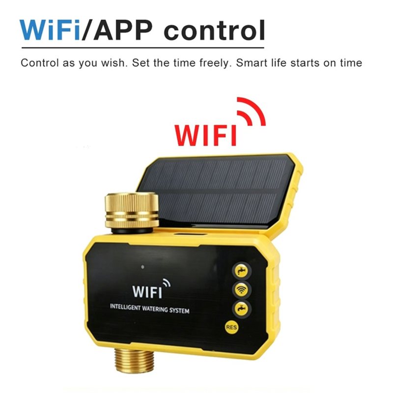 AA84 WIFIソーラー灌漑タイミングコントローラー スマ - Smart Garden Tap のレビューと価格