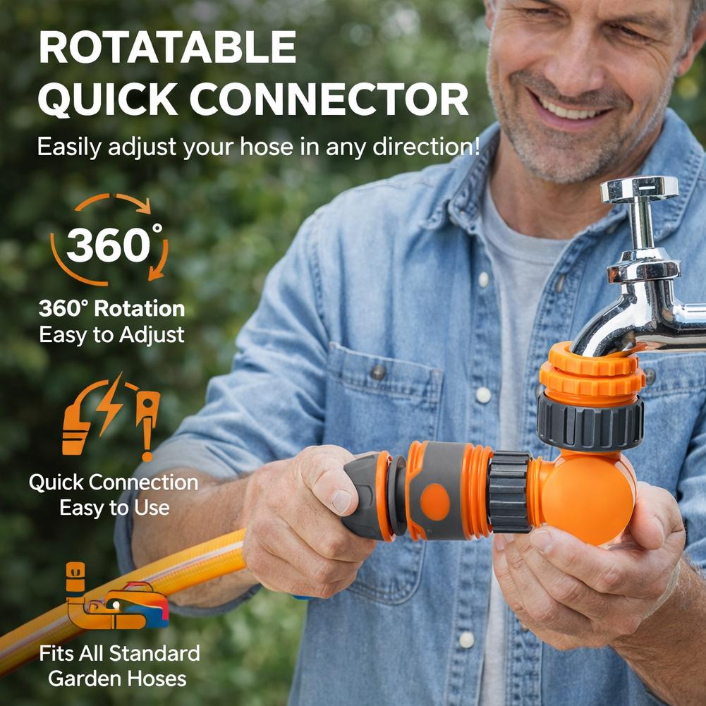 1/2個入りガーデンホースコネクタ蛇口アダプター、1/2イン - Smart Garden Tap のレビューと価格
