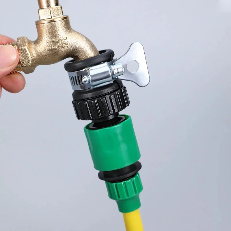 2個入り 耐久性のあるユニバーサル水栓アダプター プラスチッ - Smart Garden Tap のレビューと価格
