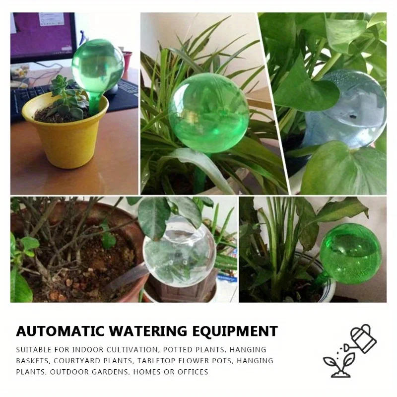 6個入り 室内植物用自動給水ボール 自動植物花水球 ドリップ - Smart Garden Irrigation のレビューと価格