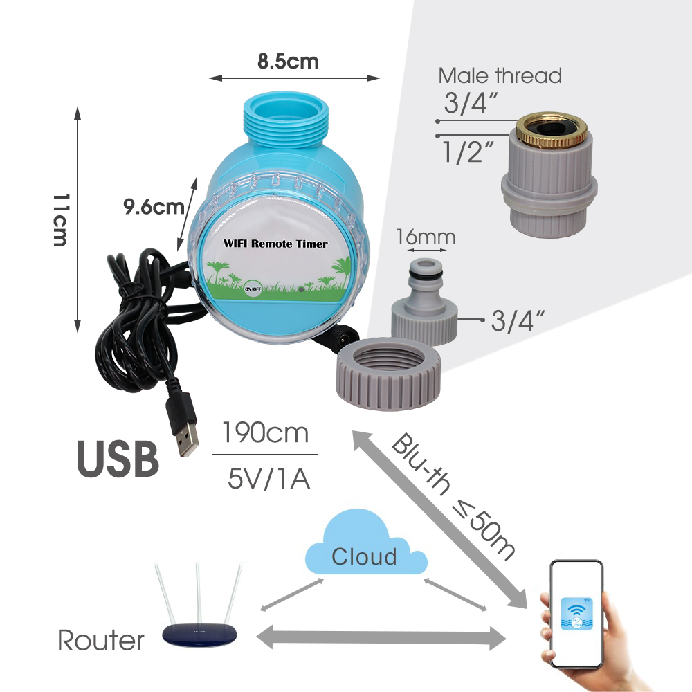 スマートガーデン灌漑システム,30〜50m,調整可能,冷却ノ - Smart Garden Refill のレビューと価格