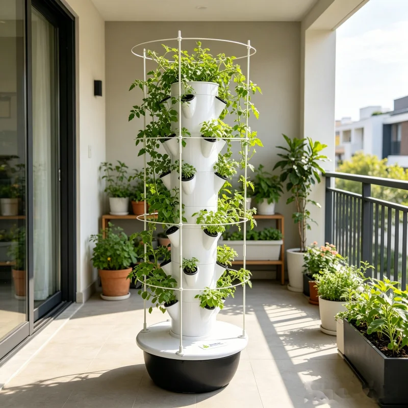 9層エアロポニック水耕栽培野菜プランター、トレリス付きスマー - Smart Garden Trellis のレビューと価格