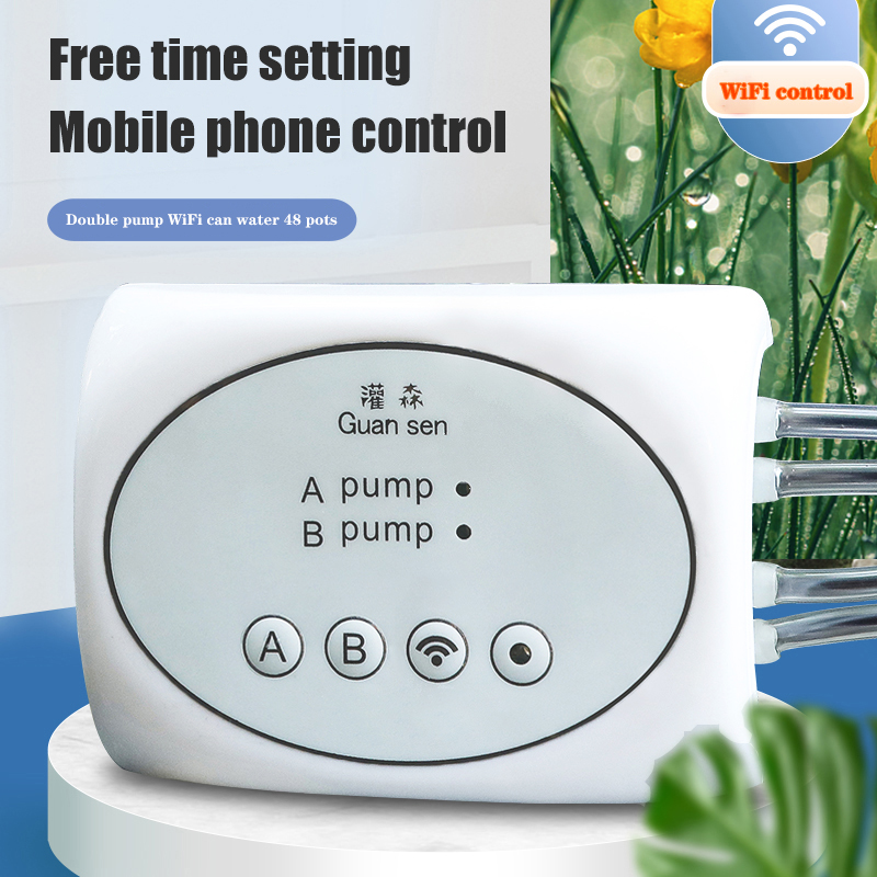 WiFi スマートガーデン灌漑コントローラー植物自動点滴灌漑 - Smart Garden Refill のレビューと価格