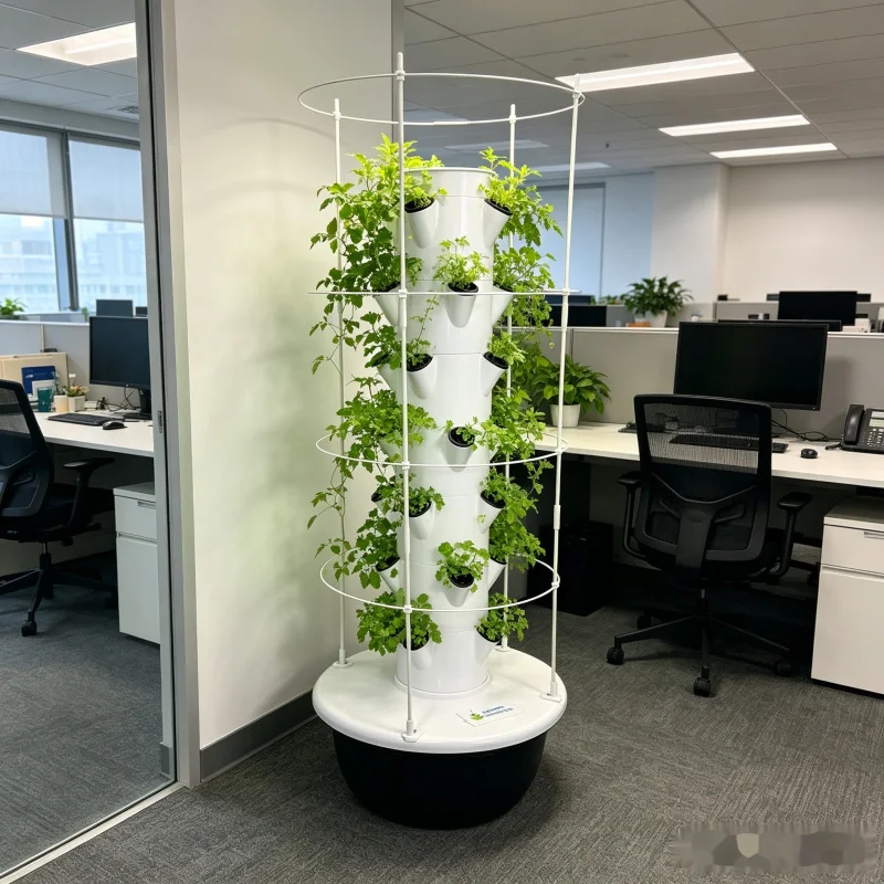 7層式垂直水耕栽培ガーデン、クライミングトレリス付きスマート - Smart Garden Trellis のレビューと価格