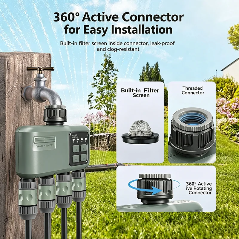植物自動給水システム WiFiスマートタイマー RF433  - Smart Garden Refill のレビューと価格