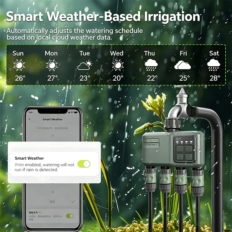 植物自動給水システム WiFiスマートタイマー RF433  - Smart Garden Refill のレビューと価格