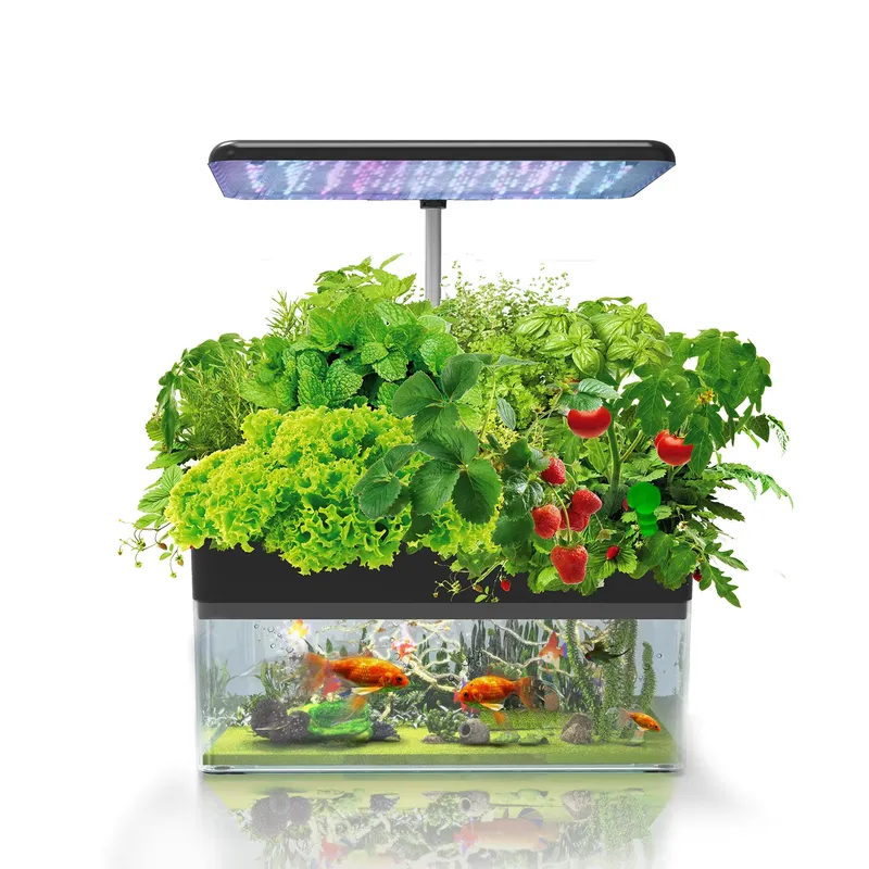 IGS-70ブランド 室内水耕栽培アクアポニックLED育成ラ - Smart Garden Indoor のレビューと価格