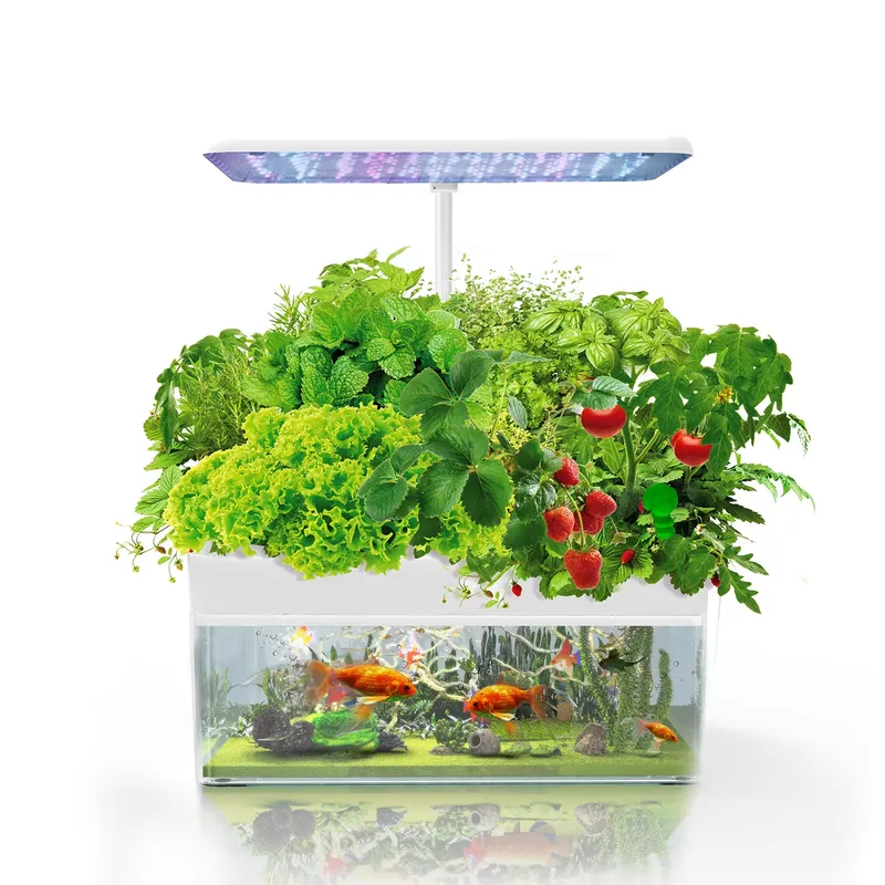 IGS-70ブランド 室内水耕栽培アクアポニックLED育成ラ - Smart Garden Indoor のレビューと価格