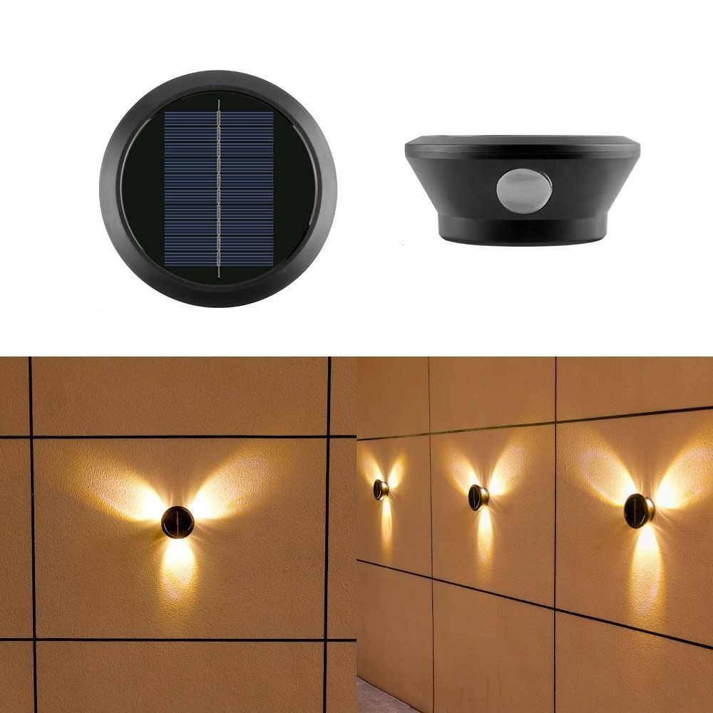 防水ソーラーウォールランプ LED ライトスマートライトコン - Smart Garden Fence & Balcony Hanging Planter のレビューと価格