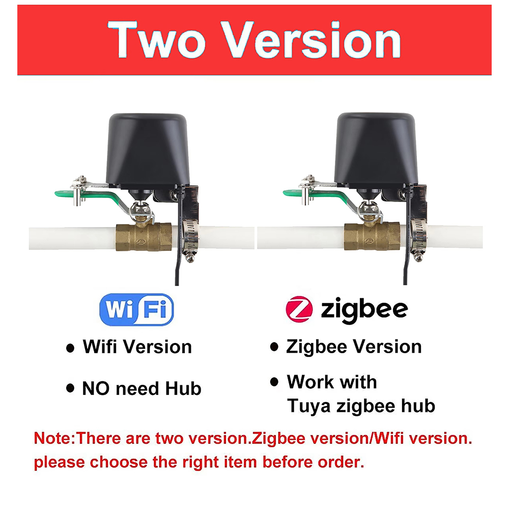 Tuya Zigbee または Wifi ウォーターバルブ  - Smart Garden Tap のレビューと価格