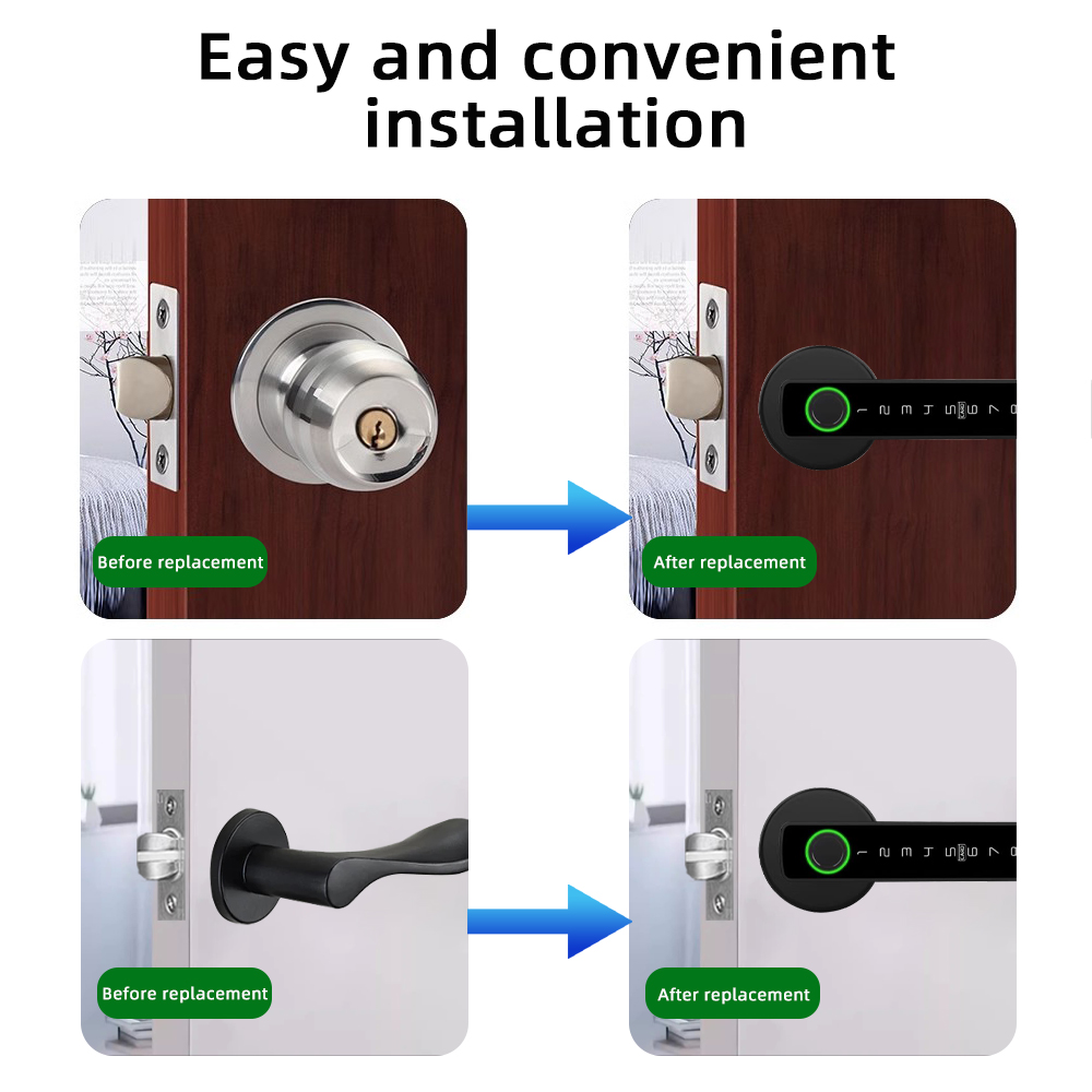 RAYKUBE M5 Tuya BLE スマート指紋ドアロッ - Smart Garden Door Lock のレビューと価格