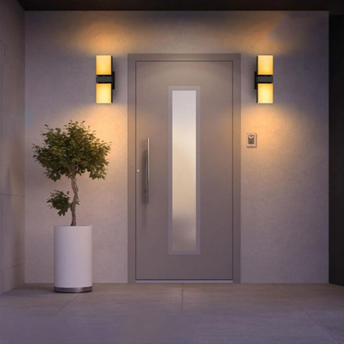 AA19 LEDウォールライト デュアルヘッド バルコニーラ - Smart Garden Fence & Balcony Hanging Planter のレビューと価格