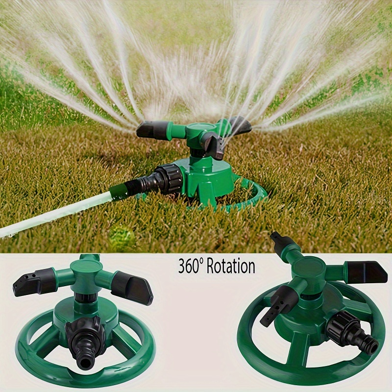 360 °   超広範囲自動回転ノズル、芝生や庭の灌漑に適し - Smart Garden Irrigation のレビューと価格
