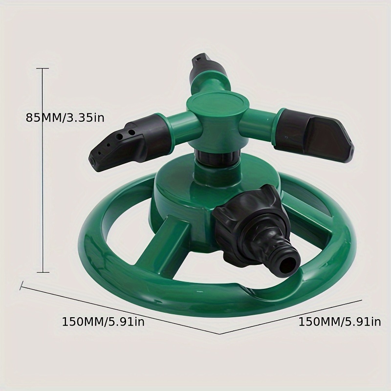 360 °   超広範囲自動回転ノズル、芝生や庭の灌漑に適し - Smart Garden Irrigation のレビューと価格