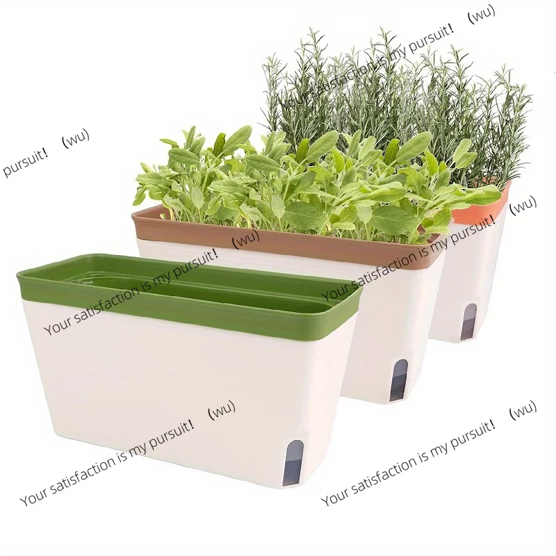 自動給水窓辺プランターキット：水位インジケーター付きのモダン - Indoor Herb Garden Kit のレビューと価格