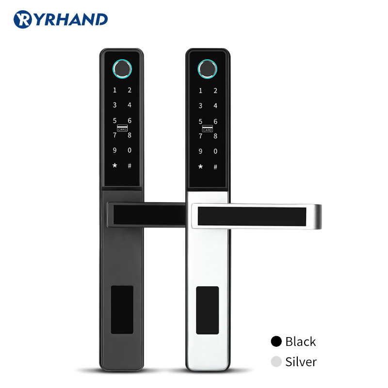 Tuya-インテリジェント指紋ドアロック,アルミニウム,wi - Smart Garden Door Lock のレビューと価格