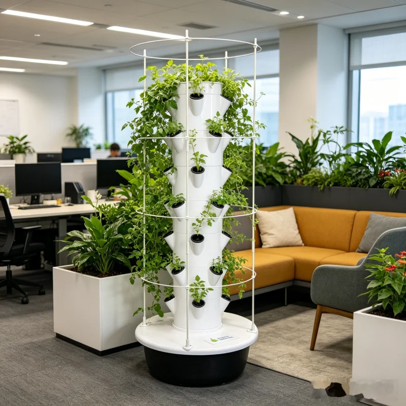 9層式水耕栽培タワー型室内野菜プランター、トレリス付きスマー - Smart Garden Trellis のレビューと価格