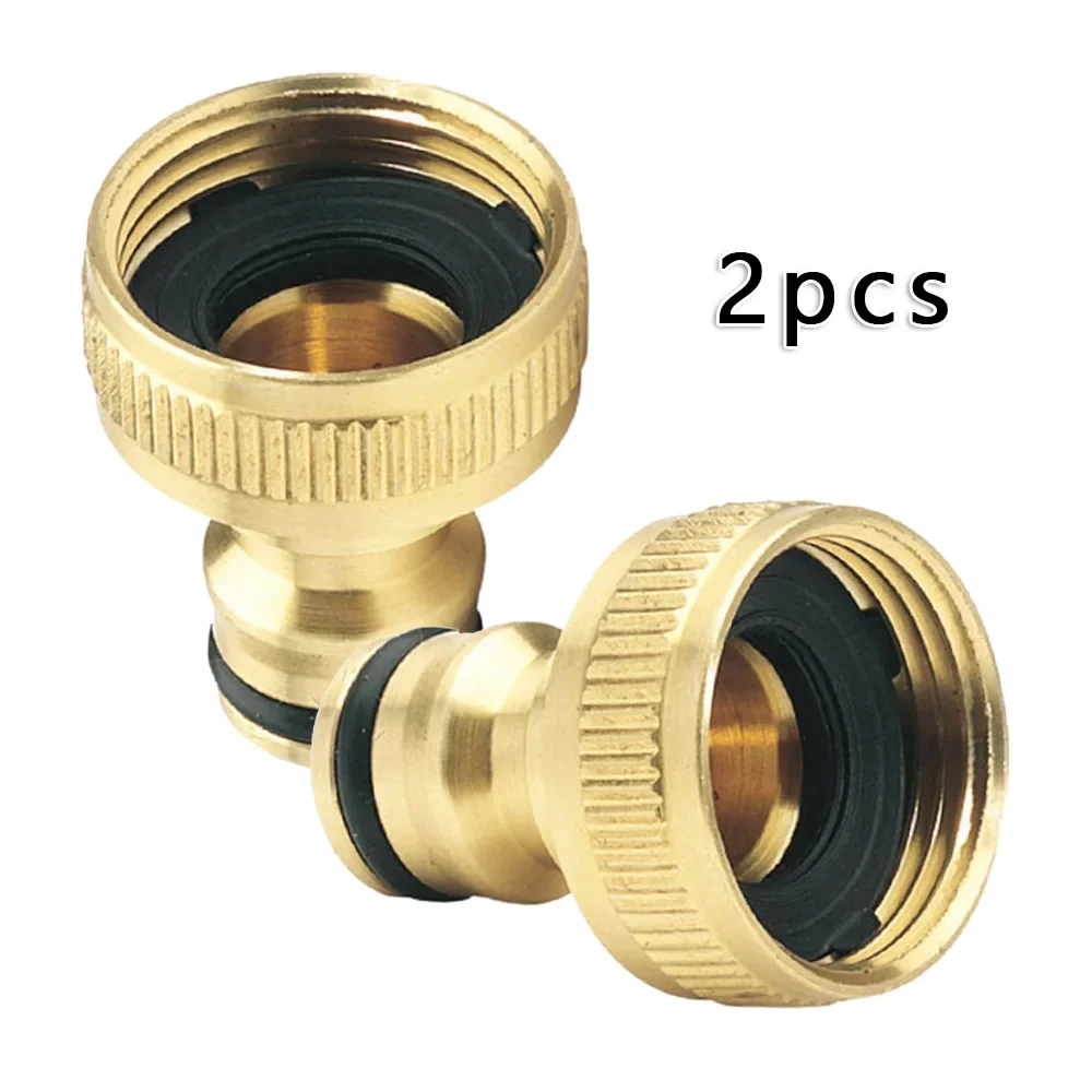 2個入り ガーデン蛇口アダプター 3/4インチから1/2イン - Smart Garden Tap のレビューと価格