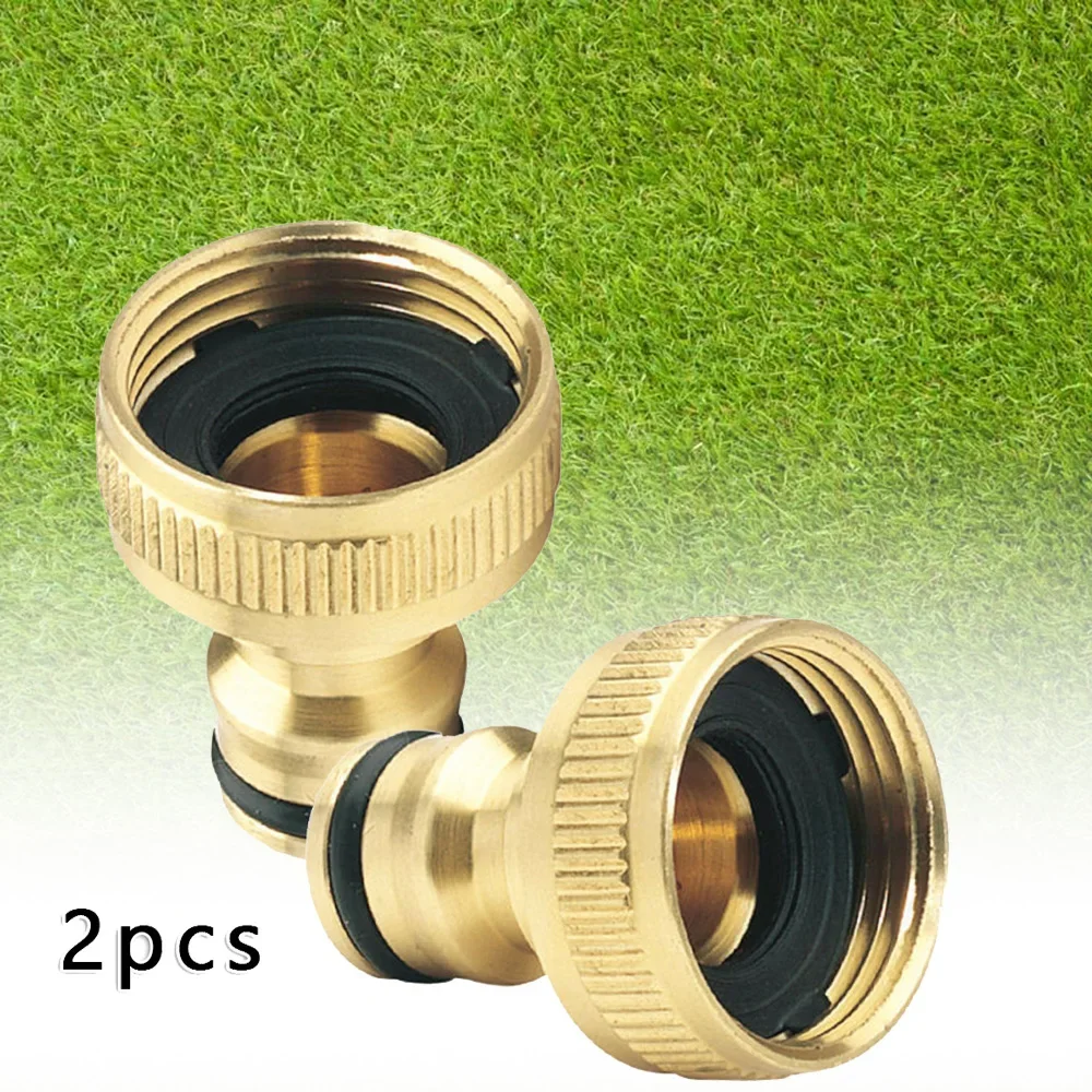 2個入り ガーデン蛇口アダプター 3/4インチから1/2イン - Smart Garden Tap のレビューと価格