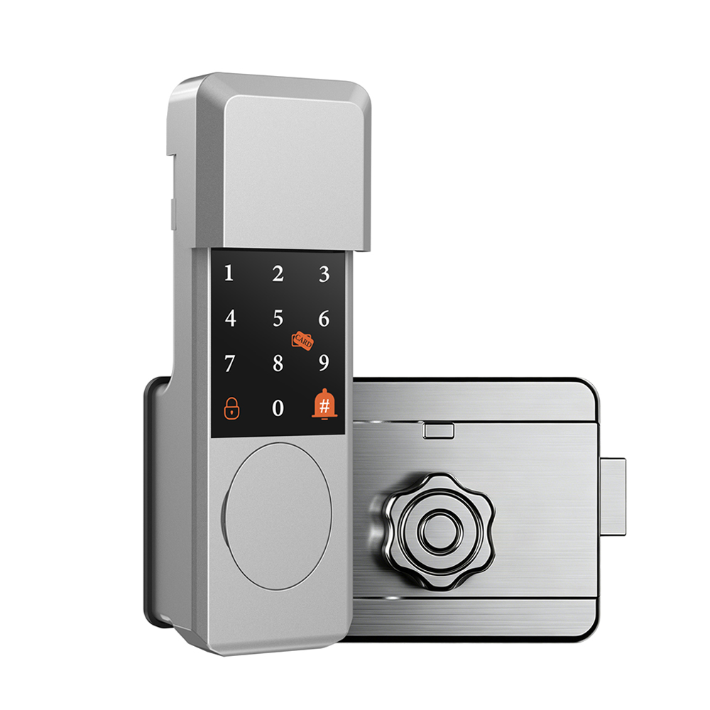 IP66防水スマートドアロック Tuya Wifi 指紋認証 - Smart Garden Door Lock のレビューと価格