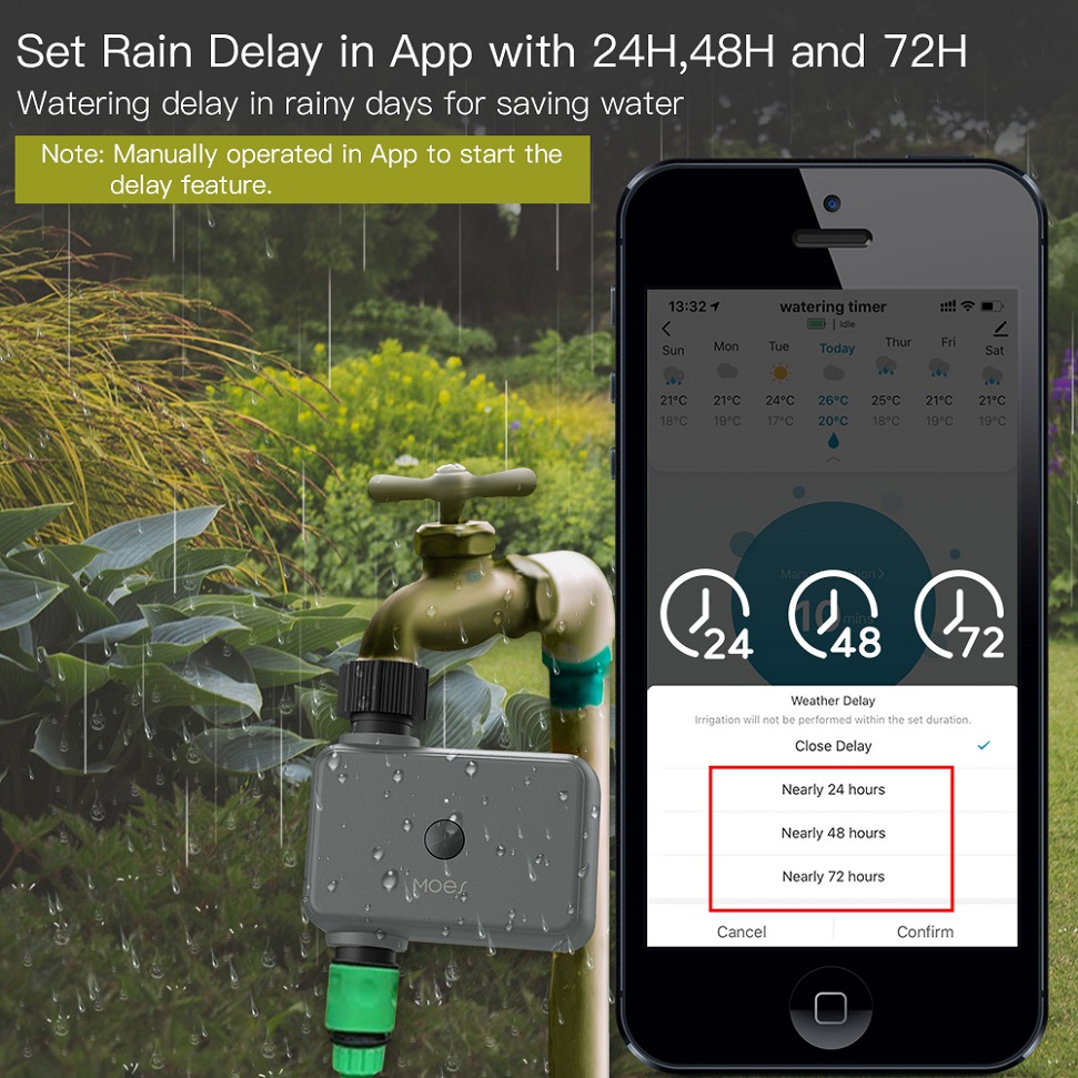 自動散水システム,Bluetooth,スマートライフ,家庭, - Smart Garden Refill のレビューと価格