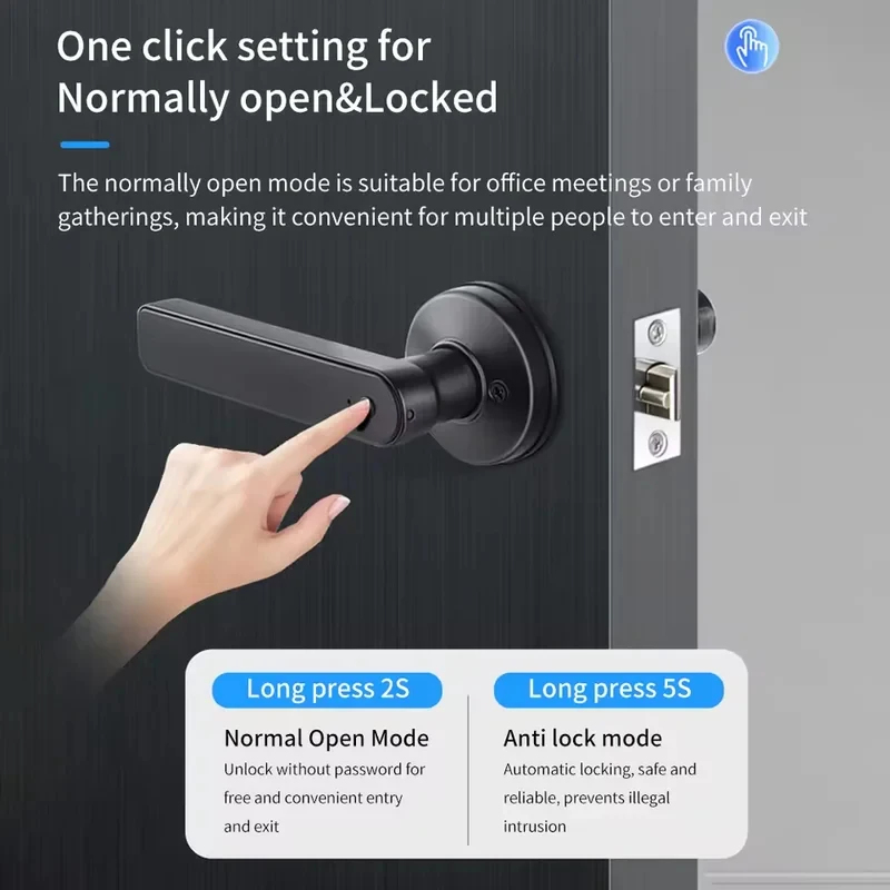 Tuya アプリ Bluetooth スマート指紋ドアロック - Smart Garden Door Lock のレビューと価格