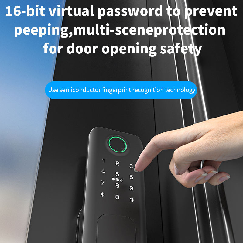 初心者向けTuya TTLock屋外中庭ゲート片面指紋認証リ - Smart Garden Door Lock のレビューと価格