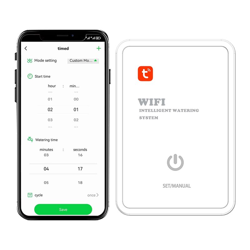 ABMR-TuyaスマートWiFiガーデンコントロール散水装 - Smart Garden Irrigation のレビューと価格