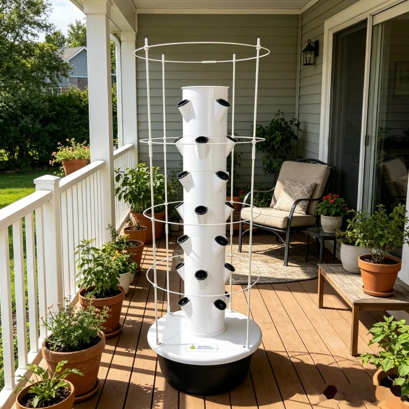9層式水耕栽培タワーガーデンシステム、トレリス付き室内スマー - Smart Garden Trellis のレビューと価格