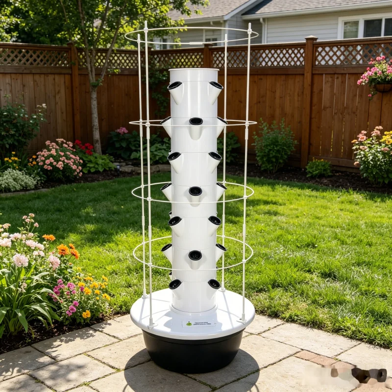 9層式水耕栽培タワーガーデンシステム、トレリス付き室内スマー - Smart Garden Trellis のレビューと価格
