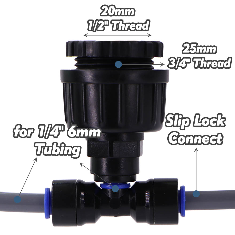 庭の蛇口用の滑り止め接続,蛇口エクステンダー,ミスト灌漑シス - Smart Garden Tap のレビューと価格
