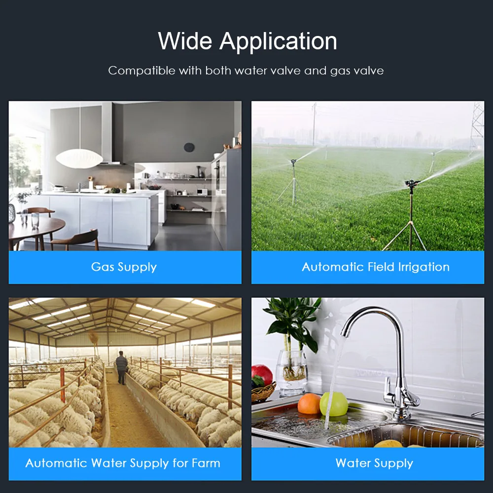 安定したTuya WiFi水道バルブ Zigbeeガス遮断コ - Smart Garden Tap のレビューと価格