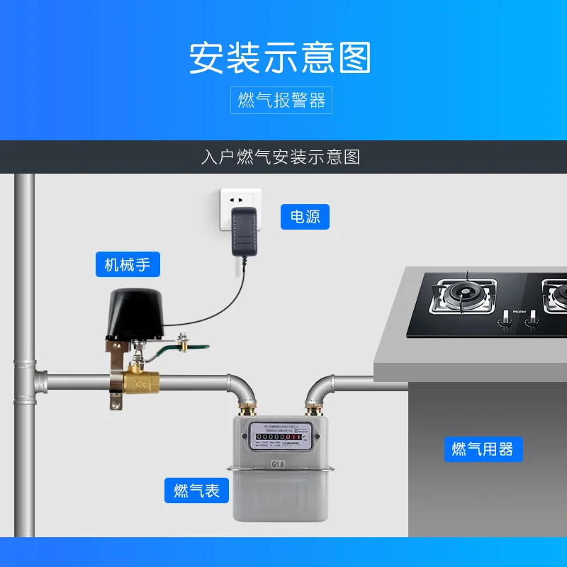 安定したTuya WiFi水道バルブ Zigbeeガス遮断コ - Smart Garden Tap のレビューと価格