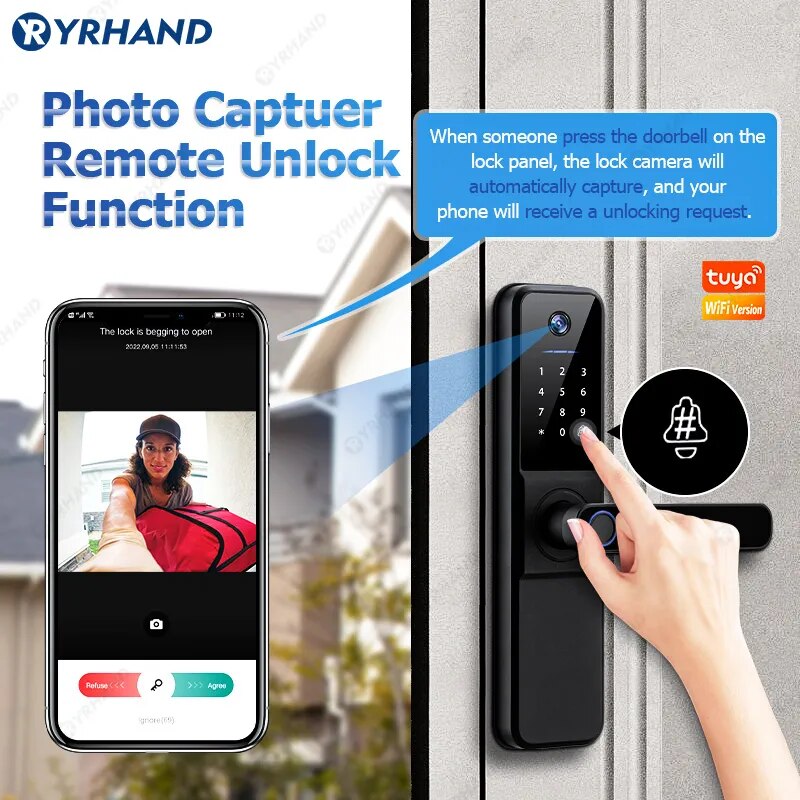 YRHAND H01 Fechadura Eletronic - Smart Garden Door Lock のレビューと価格