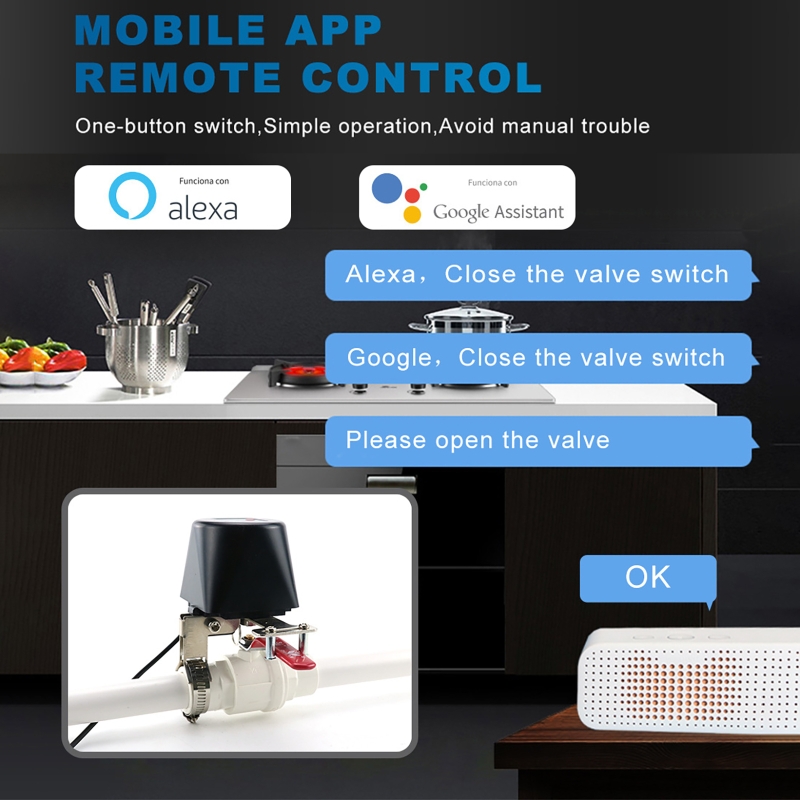 Tuya スマートガスバルブ WIFI ガーデンウォーターシ - Smart Garden Irrigation のレビューと価格