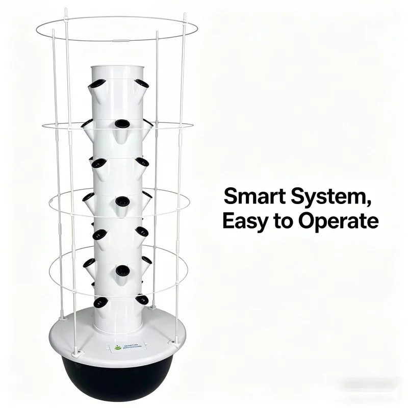 スペースト社製5層垂直水耕栽培システム、トレリス付き屋内スマ - Smart Garden Trellis のレビューと価格
