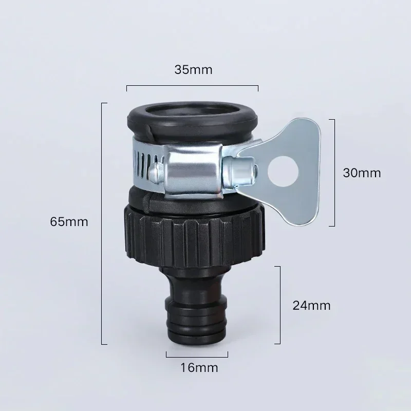 1/2 個耐久性のあるユニバーサル水栓アダプタープラスチック - Smart Garden Tap のレビューと価格
