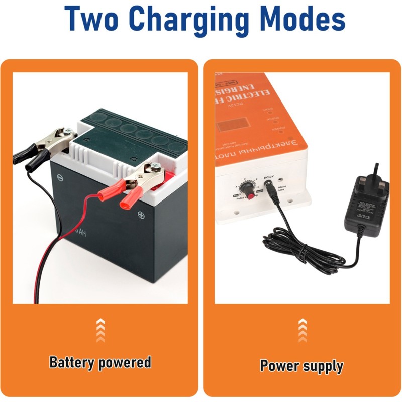 スマート電気柵 12V 防水キット 農場、家禽、牧場、庭園用 - Smart Garden Fence & Balcony Hanging Planter のレビューと価格